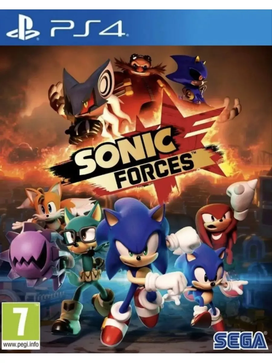 Игра Sonic Forces для Sony Playstation PS4 PS5 Игра Соник Форсес купить по  цене 257 100 сум в интернет-магазине Wildberries | 184003663