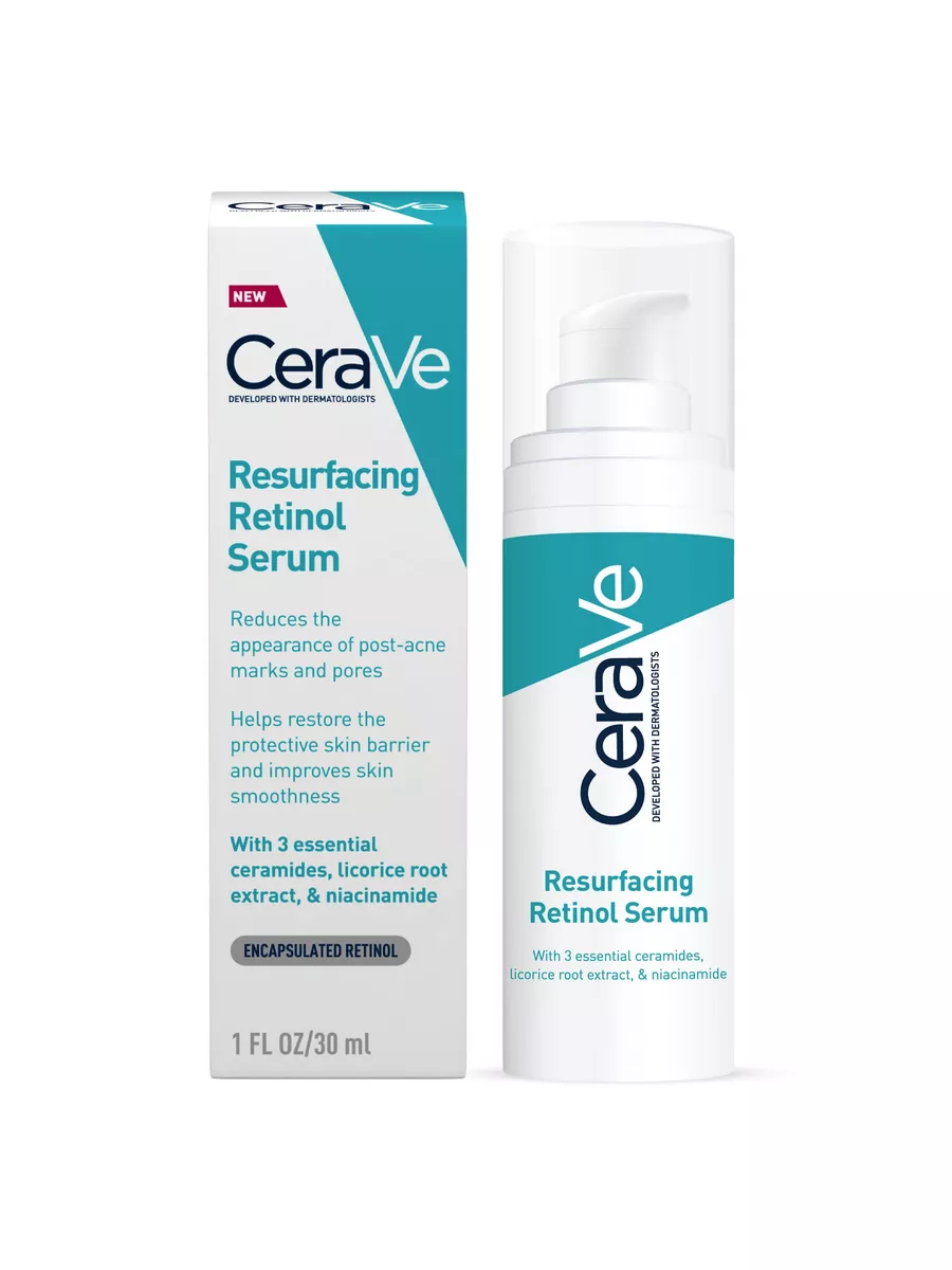 Восстанавливающая сыворотка Resurfacing Retinol Serum CeraVe купить по цене  401 ₽ в интернет-магазине Wildberries | 184123436