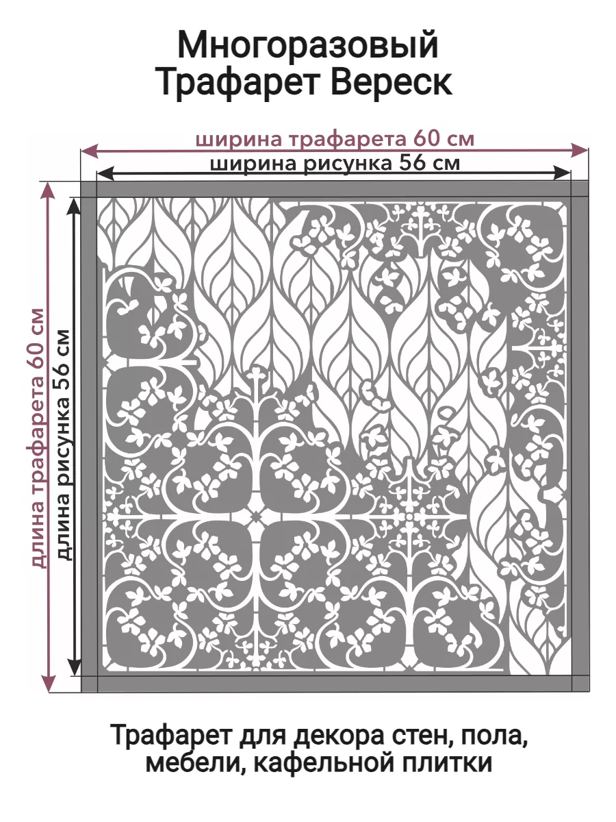 ТРАФАРЕТЫ ДЛЯ МЕБЕЛИ