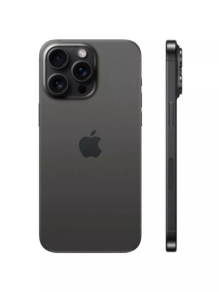 IPhone 15 Pro Max 256Gb Black 2 sim Apple купить по цене 120 951 ₽ в  интернет-магазине Wildberries | 184720776