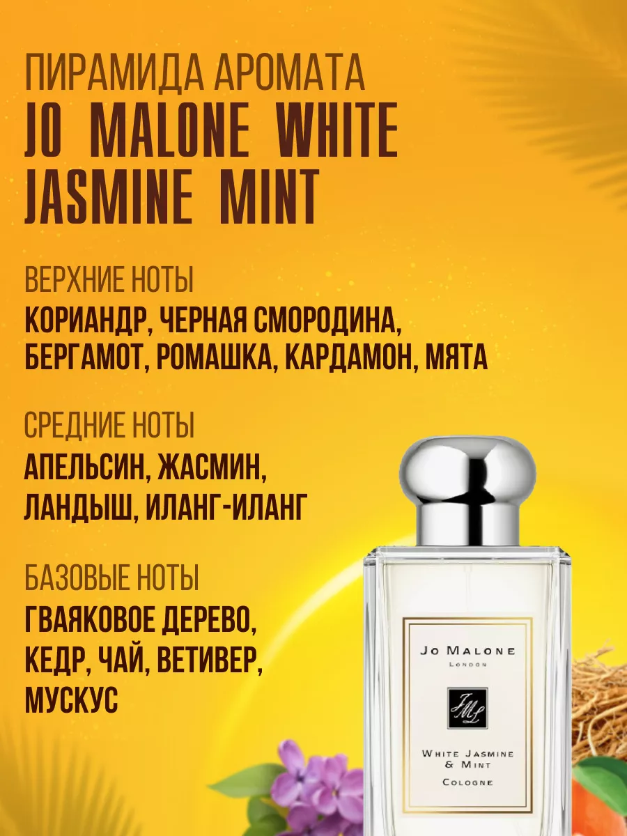 Ароматизатор для автомобиля JO MALONE WHITE JASMINE MINT