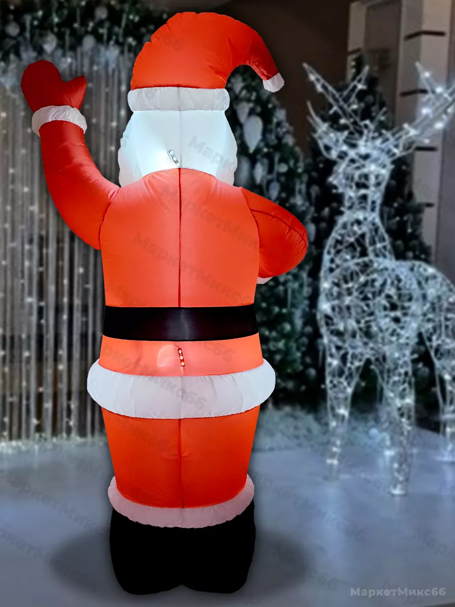 Дед Мороз-2 180 см (цвет на выбор)