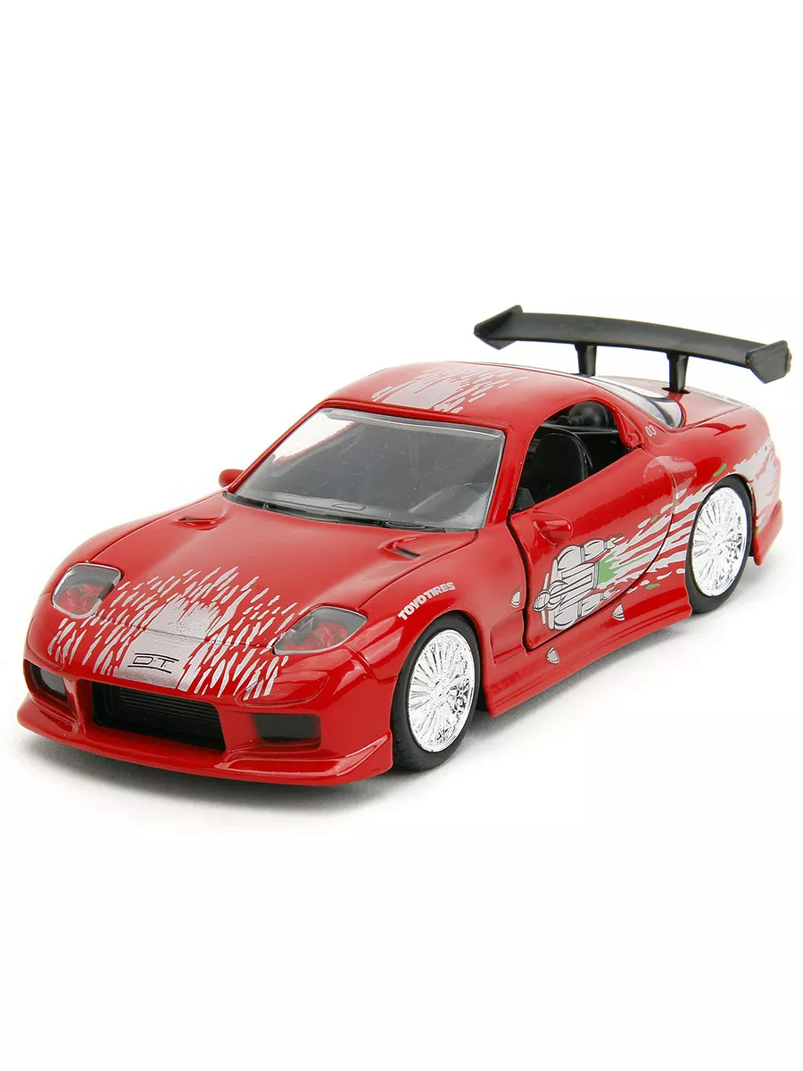 Модель Машинки Форсаж 1 32 FF 1993 Mazda RX-7 FD3S-Wide Body Jada Toys  купить по цене 1 060 ₽ в интернет-магазине Wildberries | 185201248