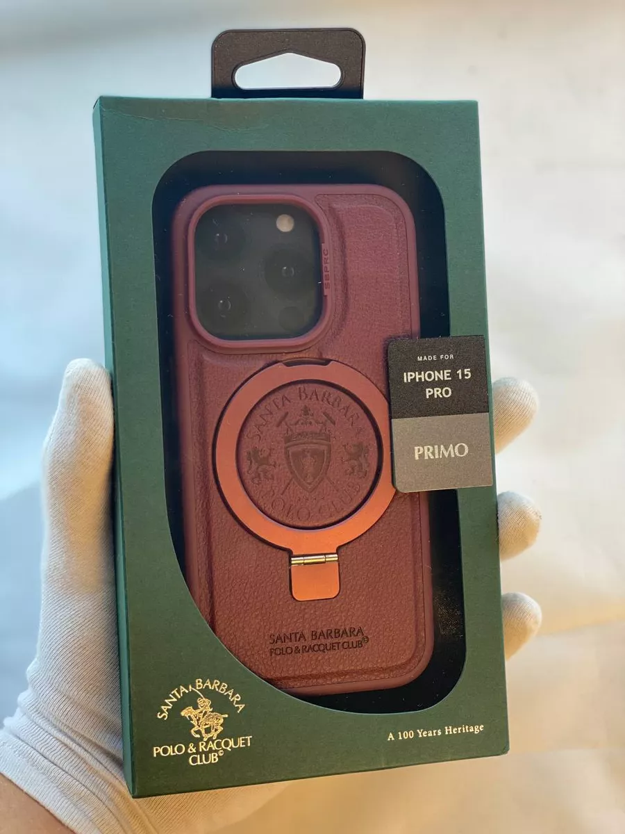 Чехол для iPhone 15 PRO Santa barbara polo & racquet club купить по цене 1  529 ₽ в интернет-магазине Wildberries | 185539117