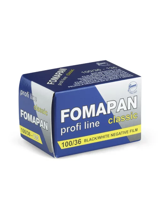 foma Фотопленка fomapan 100 черно-белая чб 35мм 36 кадров