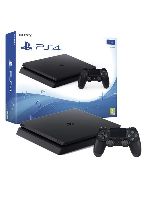 Sony Игровая приставка PlayStation 4 Slim 1000 ГБ