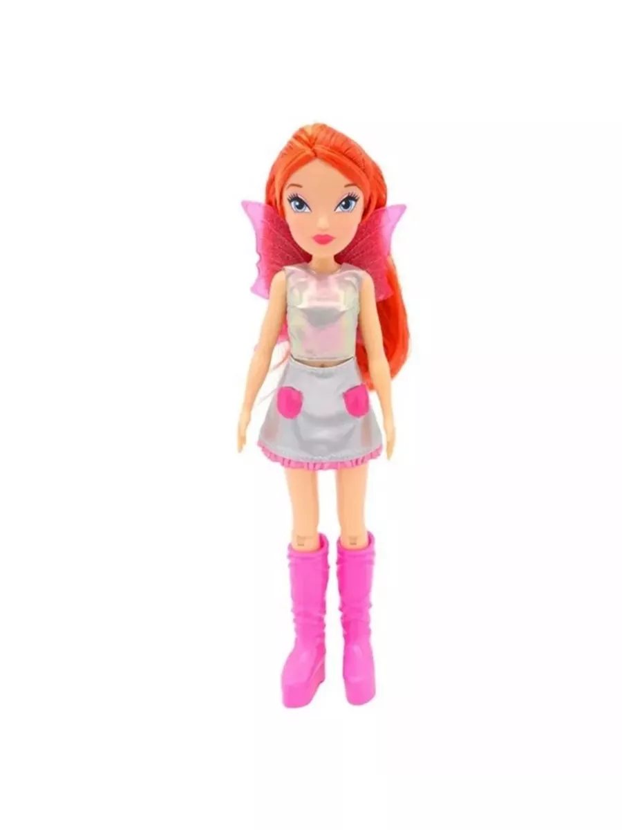 WINX CLUB Шарнирная кукла Космическая Блум, крыл., 24 см IW01292201