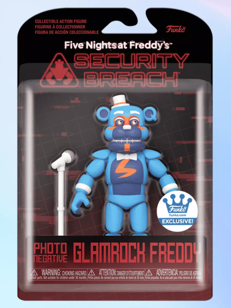 FNAF Photo Negative Glamrock Freddy Funko купить по цене 3 523 ₽ в  интернет-магазине Wildberries | 186828325