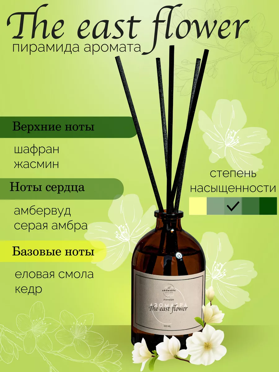 Ароматизатор для дома с палочками аромадиффузор Aromaspa купить по цене 580  ₽ в интернет-магазине Wildberries | 187883711