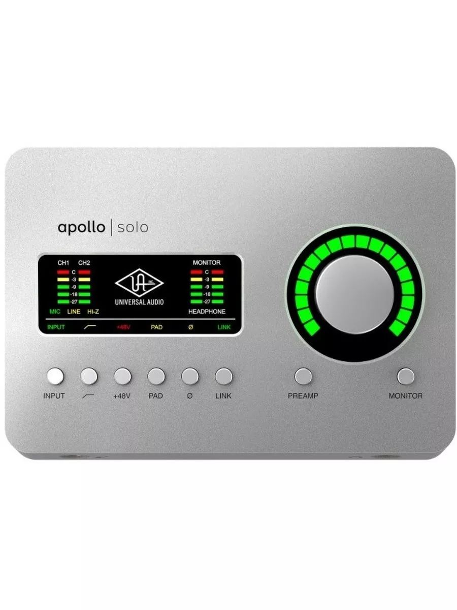 Universal Audio Внешняя звуковая карта Apollo Solo USB Heritage Edition