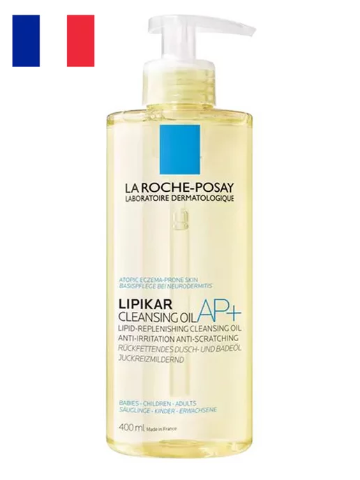 LA ROCHE-POSAY LIPIKAR AP+ восстанавливающее масло против раздражения 400мл