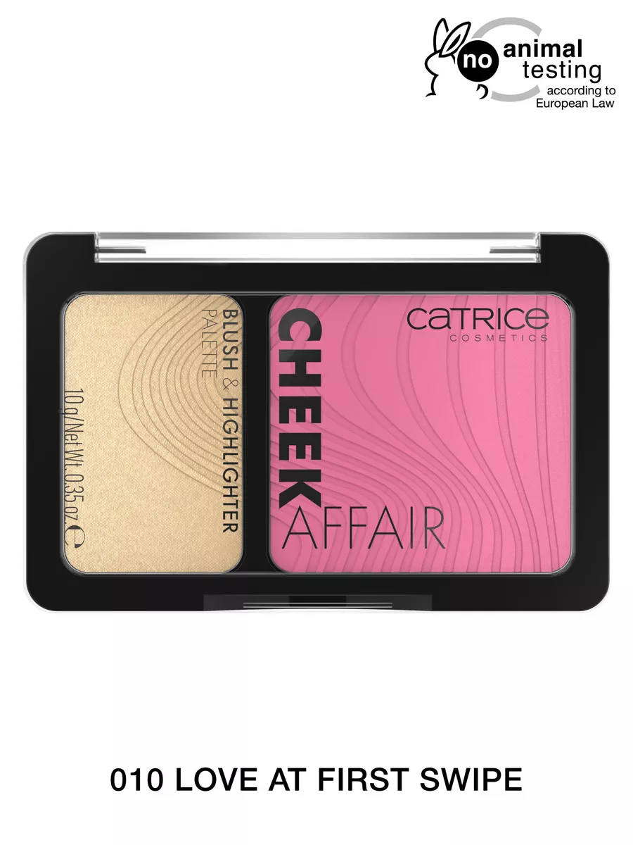 Палетка для лица Cheek Affair Blush & Highlighter Palette CATRICE купить по  цене 483 ₽ в интернет-магазине Wildberries | 188491947