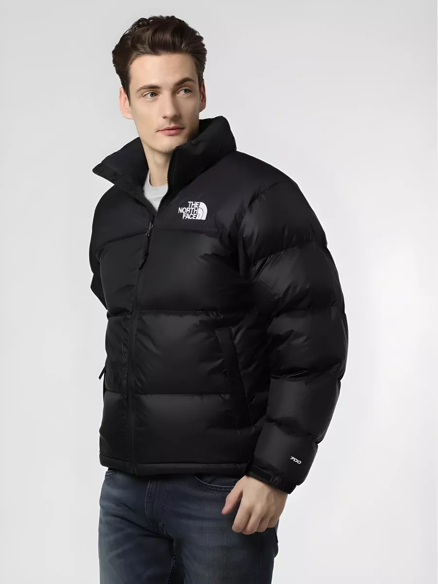 North face deals nuptse 700 black