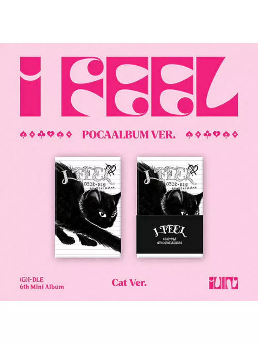 K-pop альбом (G)I-DLE - I FEEL (POCA ALBUM) Cat ver