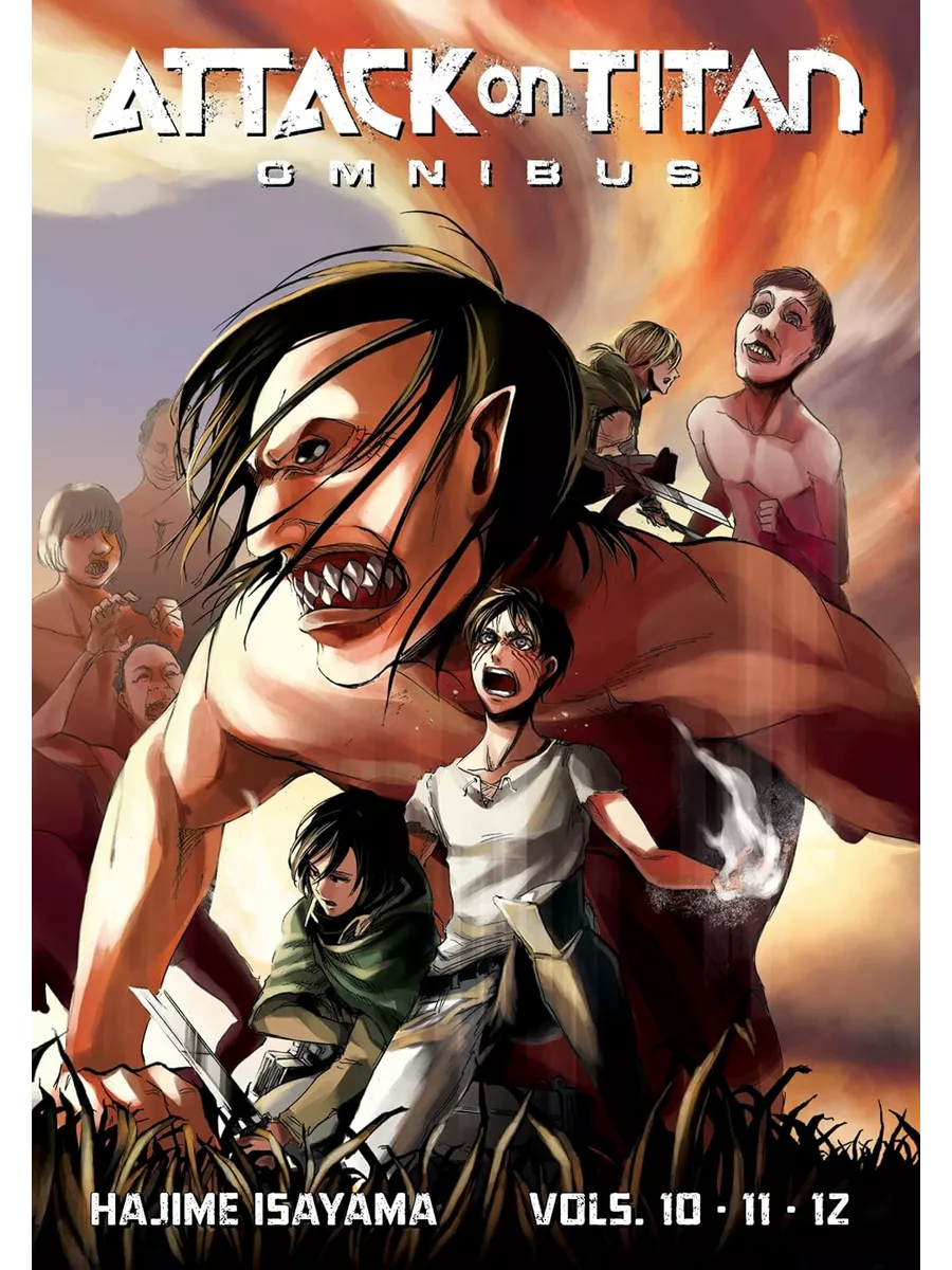 Эксмо Attack on Titan Omnibus 4 (Vol. 10-12) (Hajime Isayama)