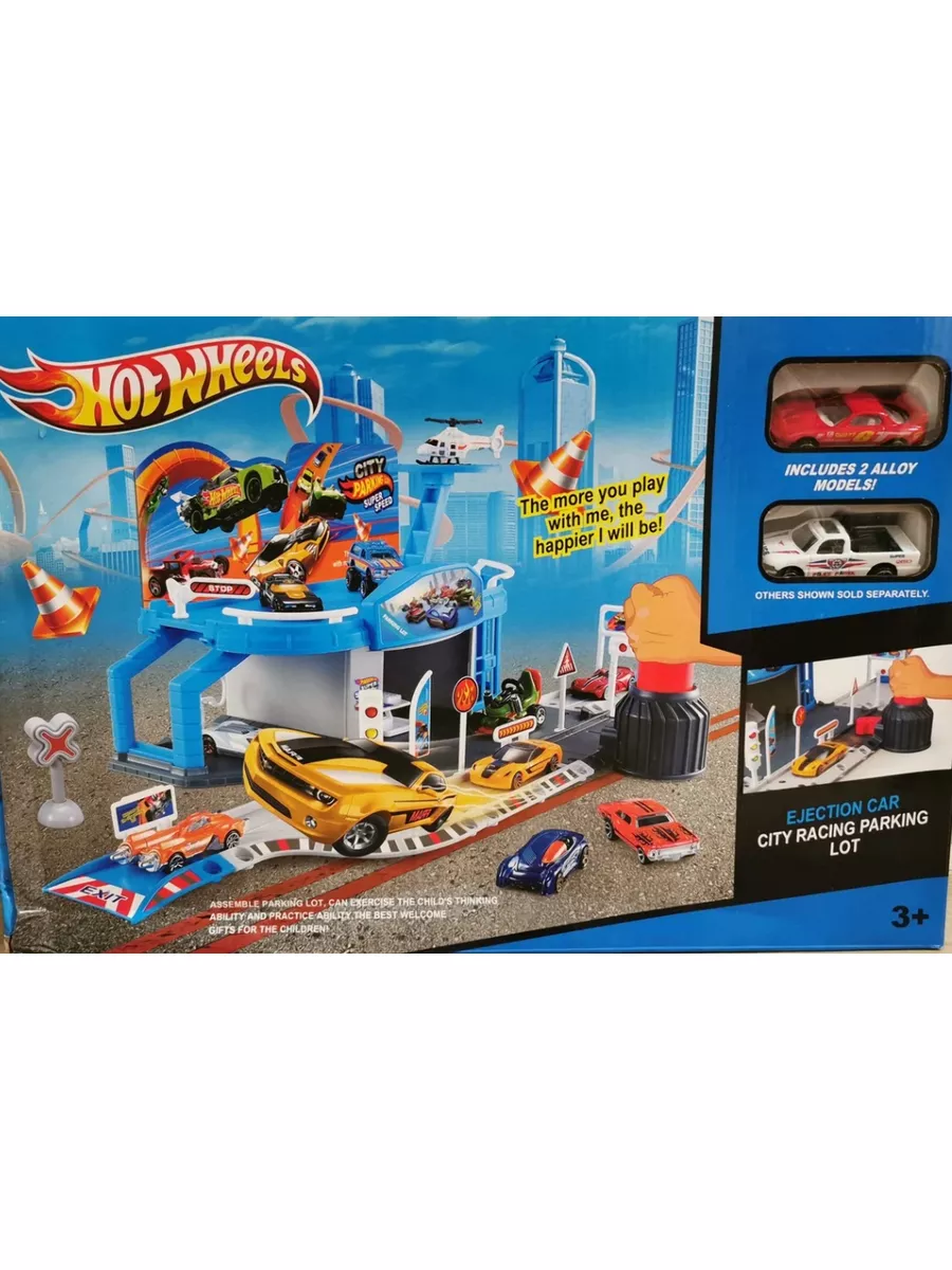 Hot Wheels Трек-трамплин Hot Wheel Парковка