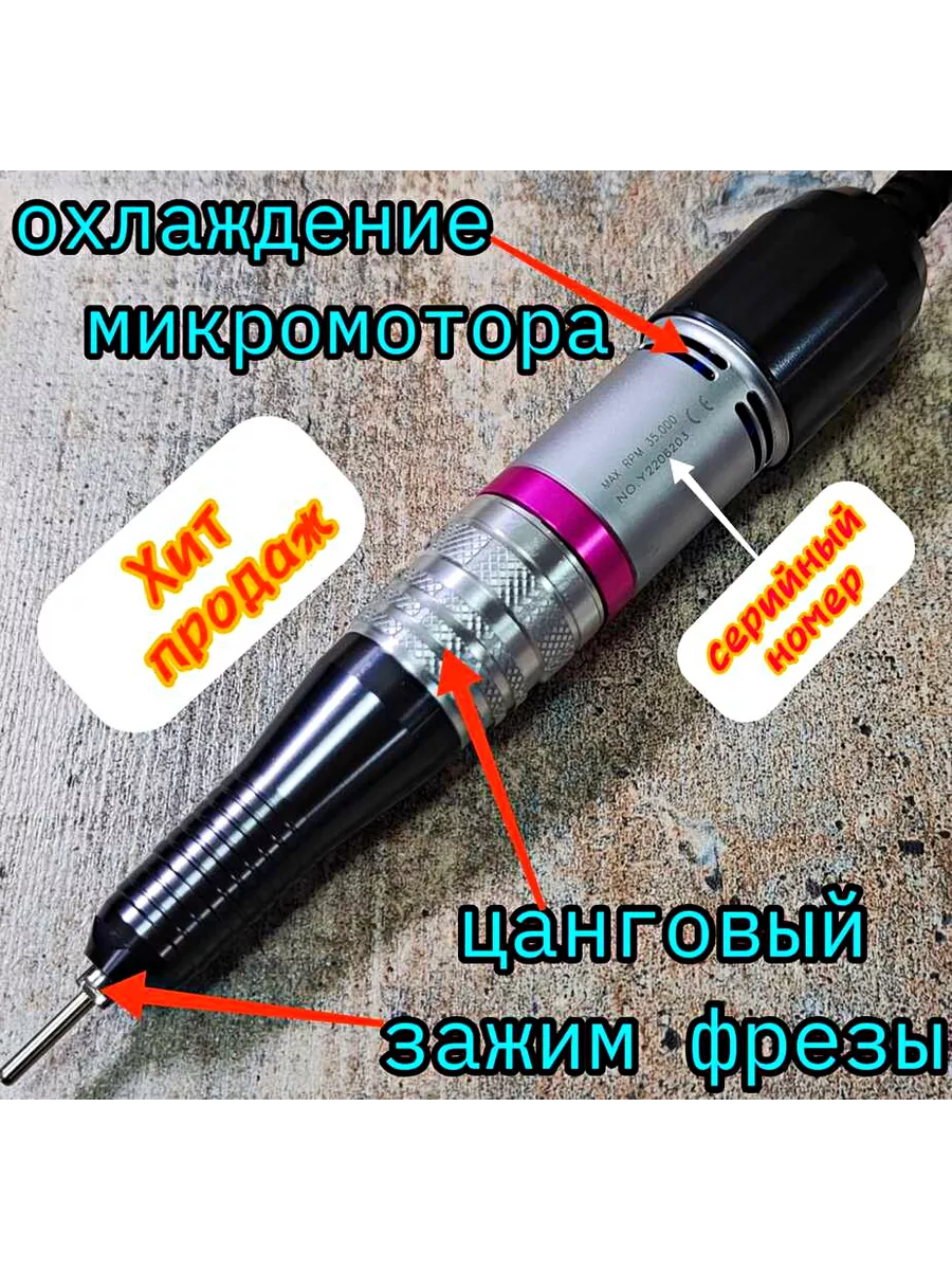 Аппарат для ногтевого сервиса, 35000 об мин, 64 Вт MARATHON купить по цене  6 479 ₽ в интернет-магазине Wildberries | 189669314