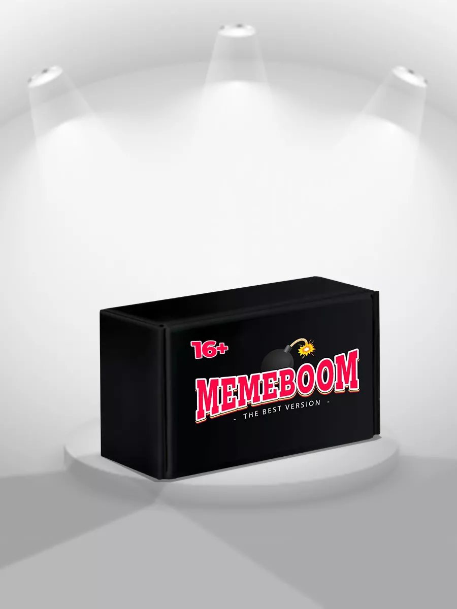 Настольные игры для компании что за мем MEMEBOOM купить по цене 23,59 р. в  интернет-магазине Wildberries в Беларуси | 189945869