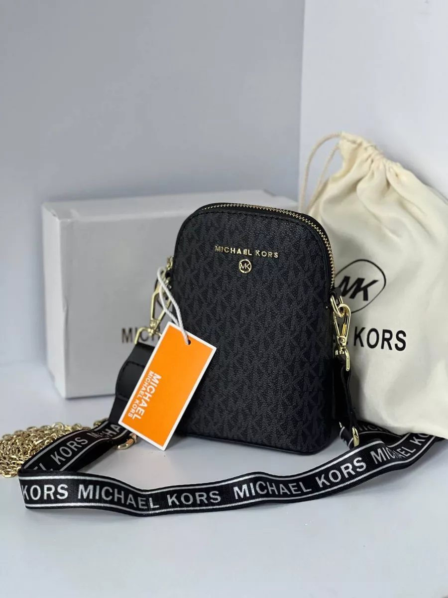 Маленькая сумка кошелек для телефона через плечо Michael Kors купить по  цене 3 045 ₽ в интернет-магазине Wildberries | 190442670