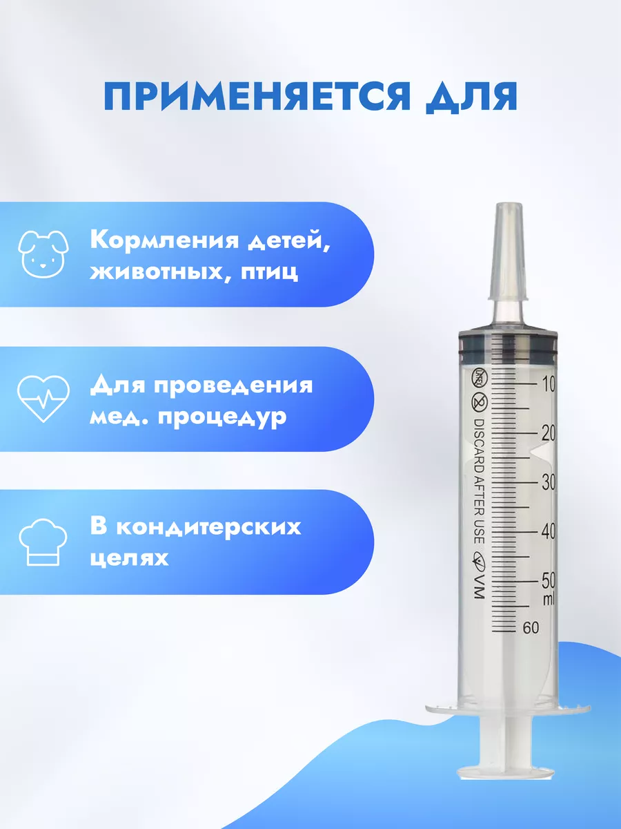 Шприц Жане катетерный для кормления. Шприц кондитерский Vogt Medical купить  по цене 240 ₽ в интернет-магазине Wildberries | 190631032