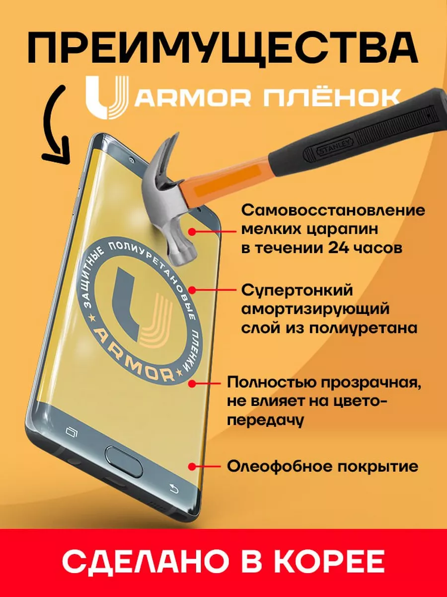 Защитная пленка для Samsung Galaxy S23 Ultra матовая U-Armor купить по цене  312 ₽ в интернет-магазине Wildberries | 190646470