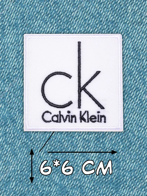 my JAM Термонаклейка Calvin Klein нашивка бренд на одежду Патч