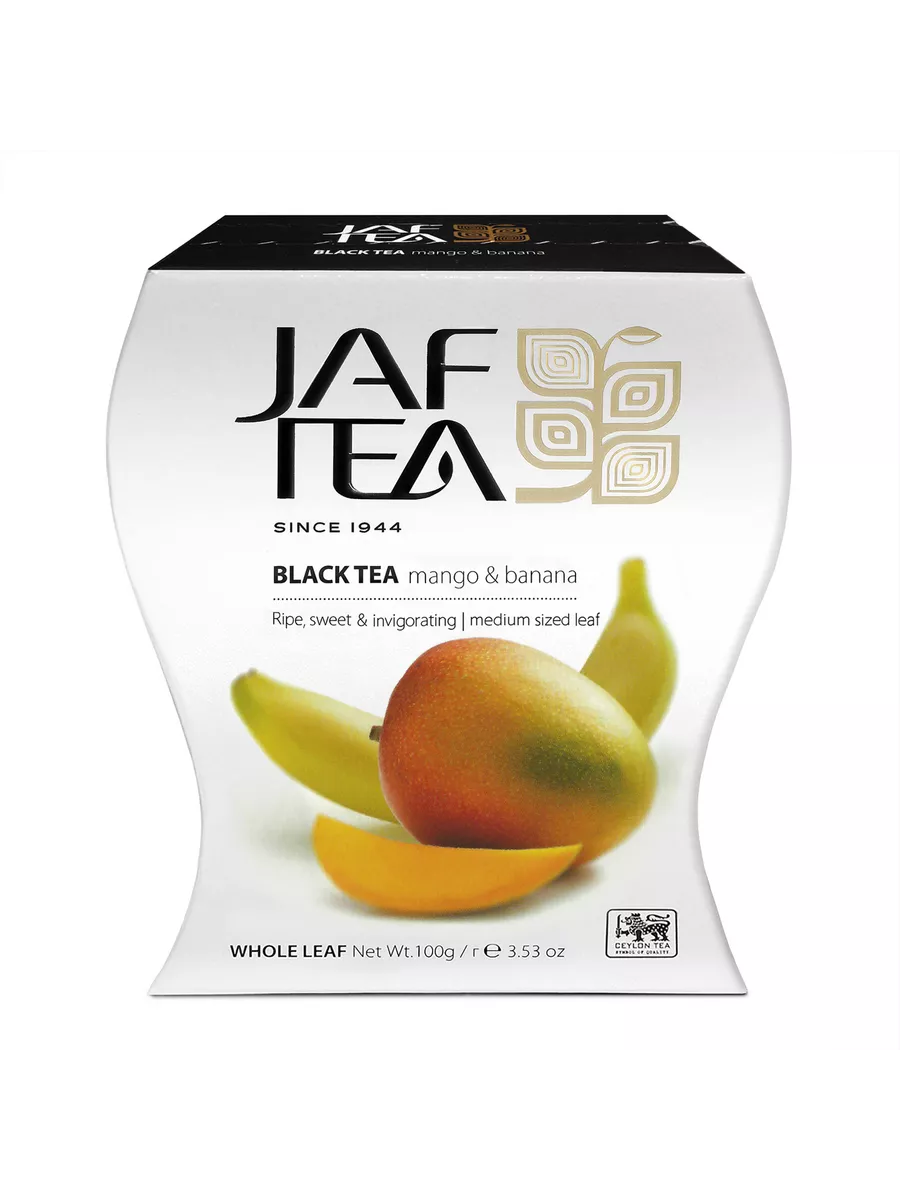 JAF <b>TEA</b> <b>Чай</b> черный <b>Манго</b> и банан 100 гр.