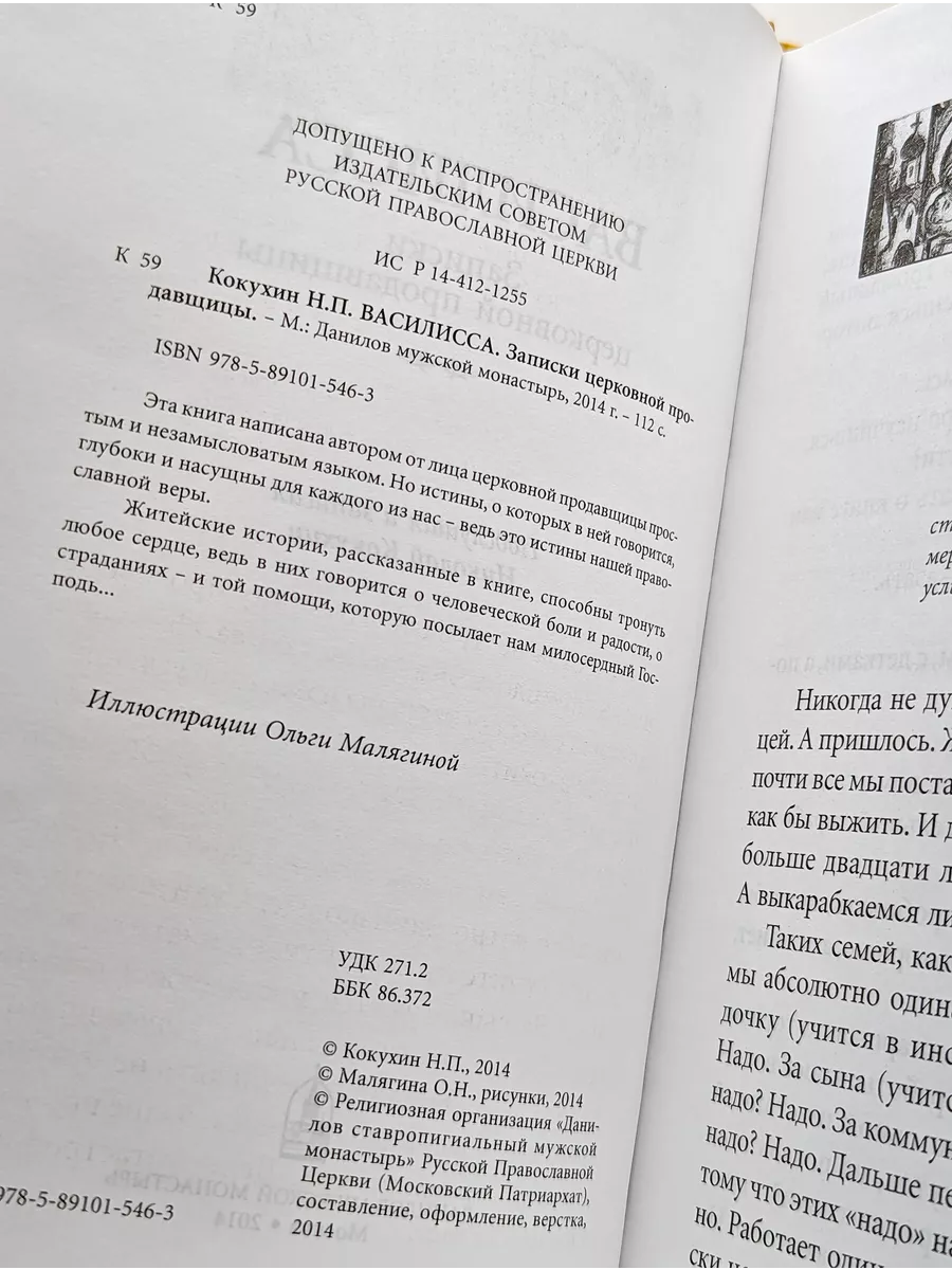 Данилов мужской монастырь Василисса. Записки церковной продавщицы