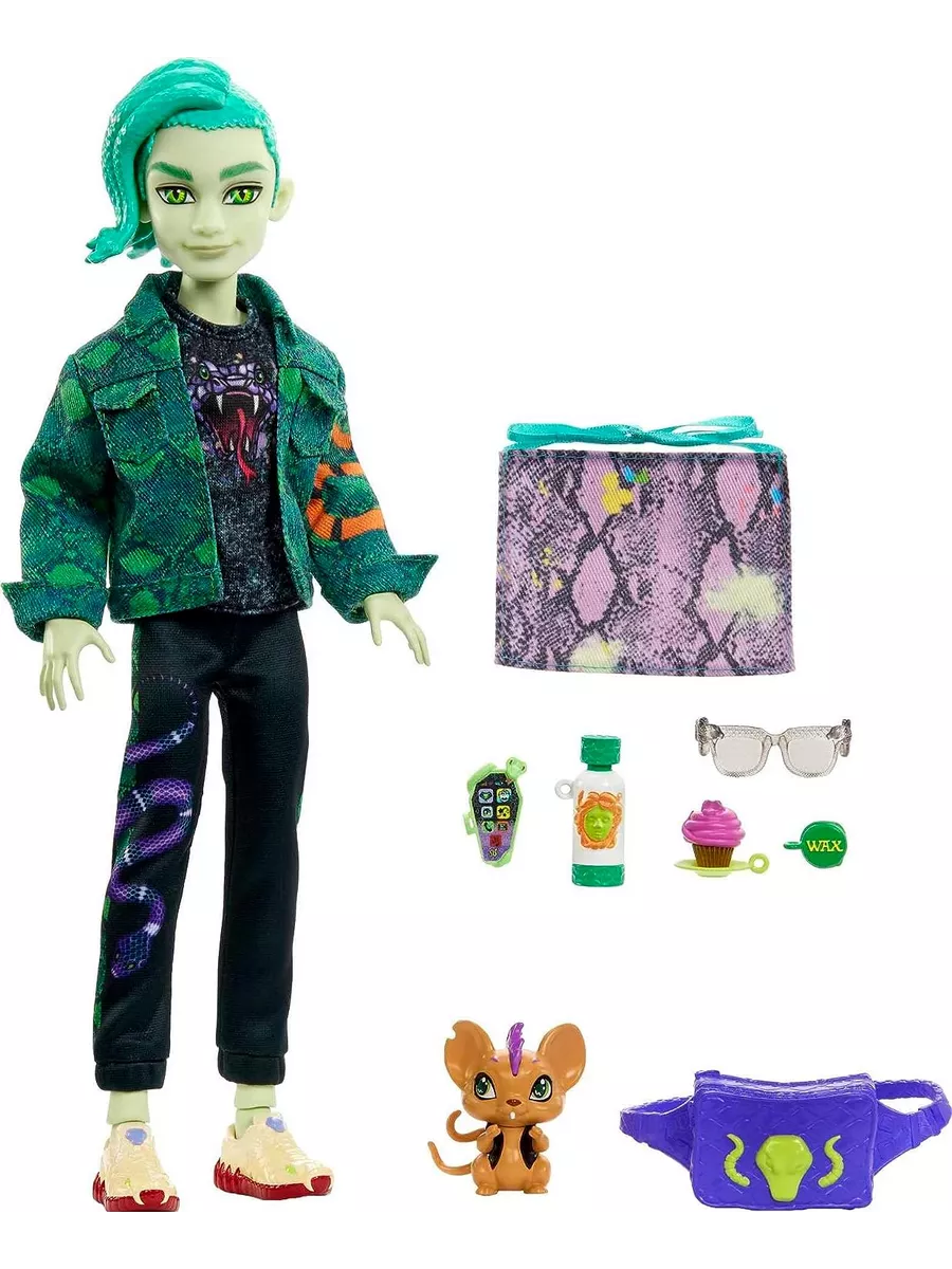 Кукла Монстер Хай Дьюс Горгона HHK56 Monster High купить по цене 1 070 800  сум в интернет-магазине Wildberries в Узбекистане | 191660275