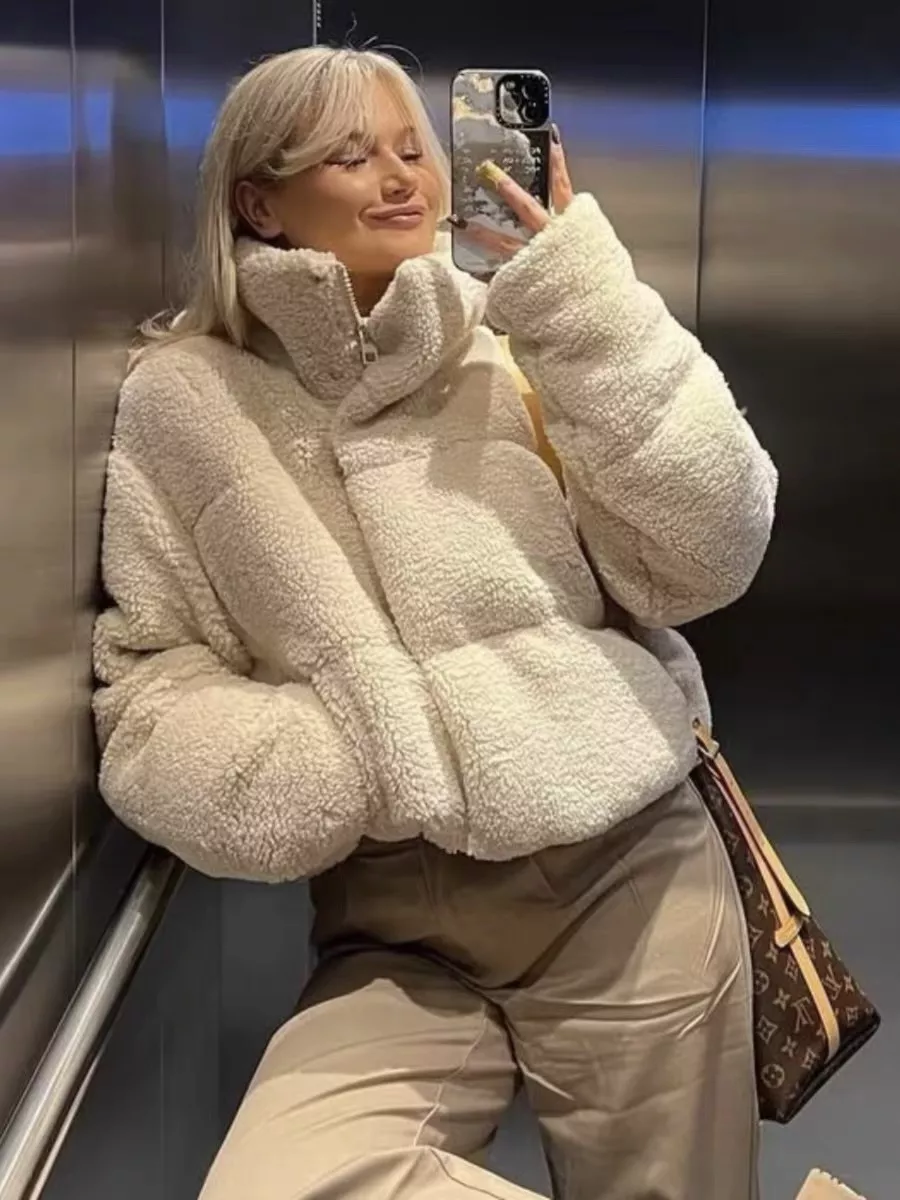 Пальто Женское Зимнее Тедди Купить
