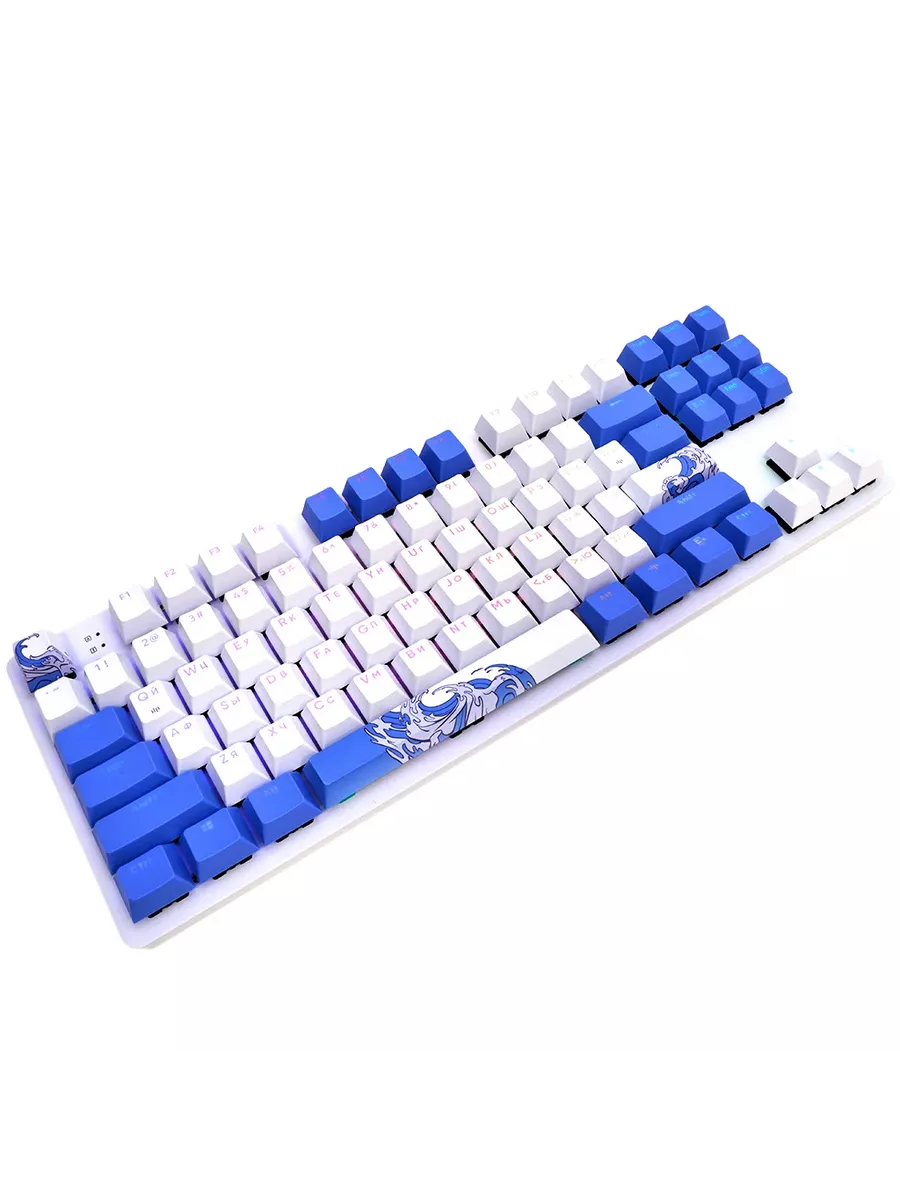 Игровая клавиатура Keyrox TKL Aquarius (RSQ-20036) Red Square купить по  цене 5 460 ₽ в интернет-магазине Wildberries | 191920037