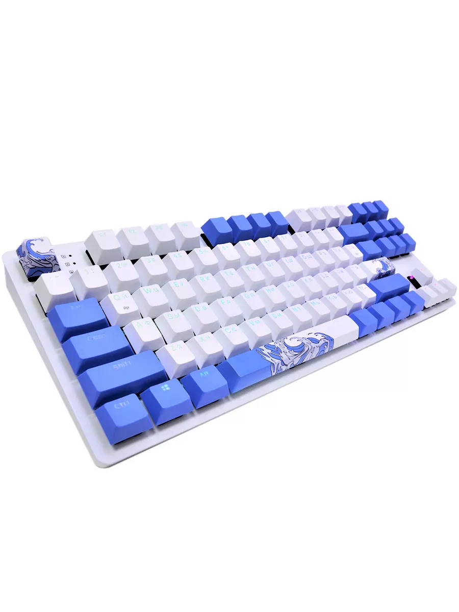 Игровая клавиатура Keyrox TKL Aquarius (RSQ-20036) Red Square купить по  цене 5 460 ₽ в интернет-магазине Wildberries | 191920037