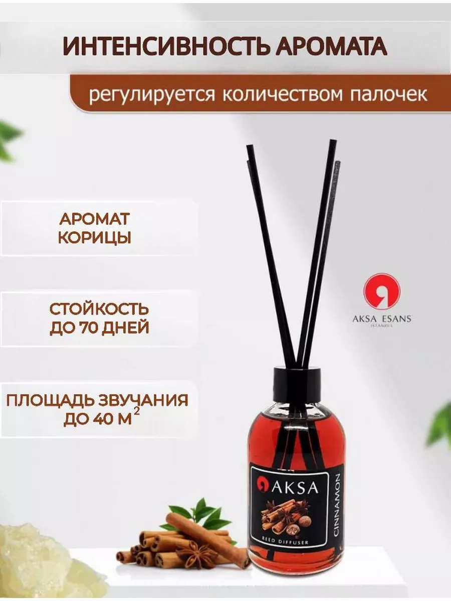 ZAYKA SHOP Ароматизатор для дома с палочками аромадиффузор